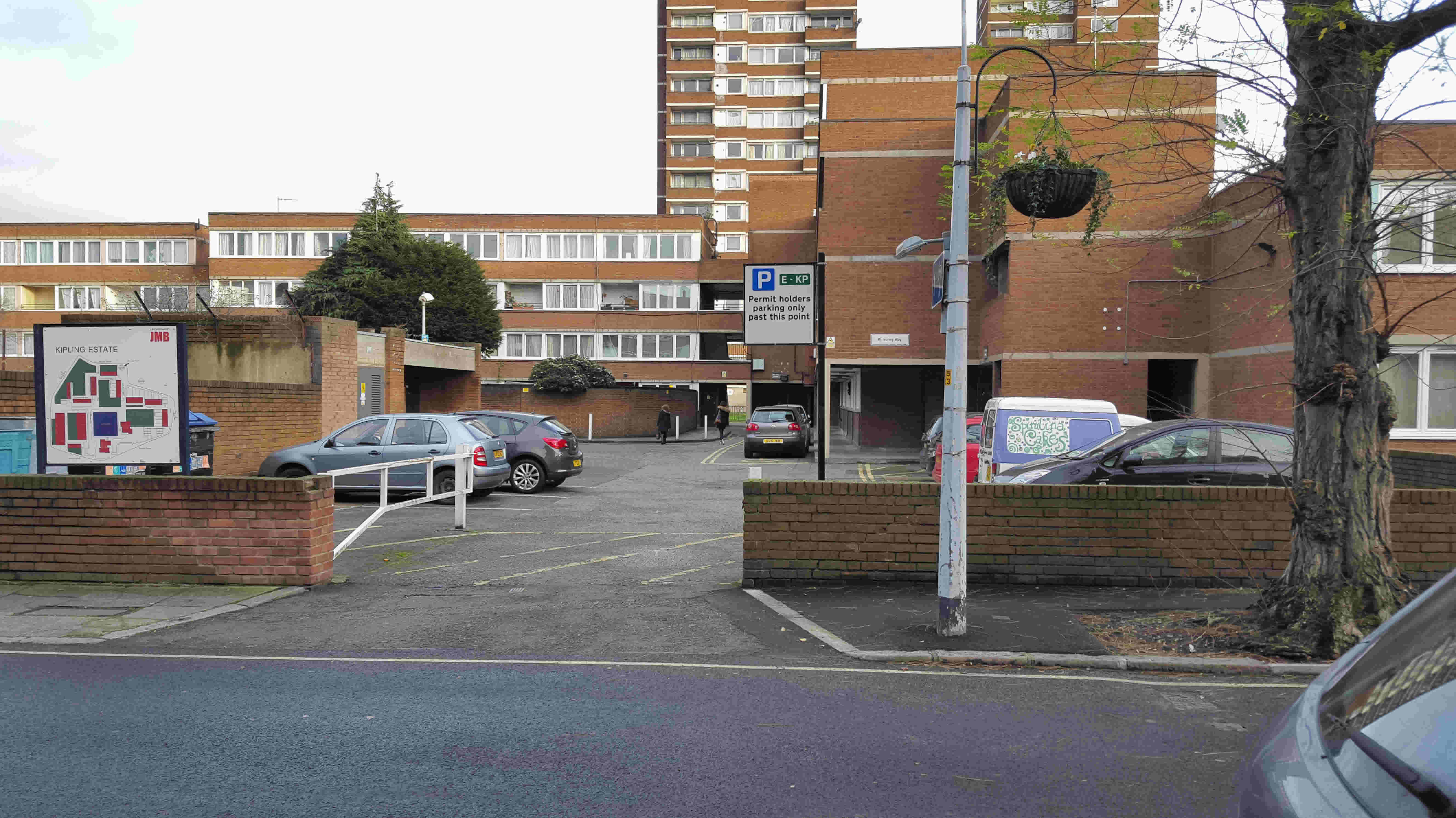 Kipling Estate entrance